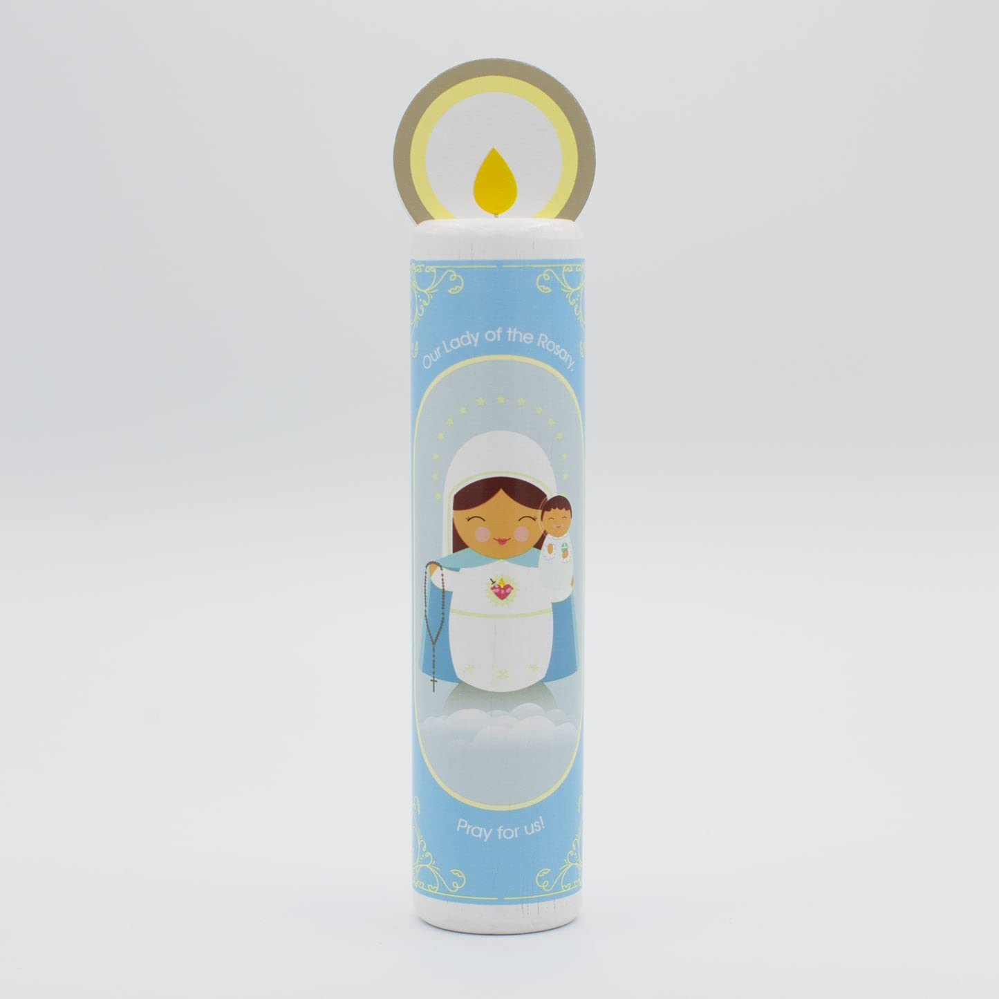 Amazon.com: Our Lady of the Rosary (Hail Mary) Wooden Prayer