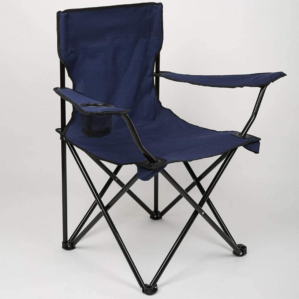 Grande chaise de pêche pliante anti-corrosion en acier inoxydable pour sol meuble