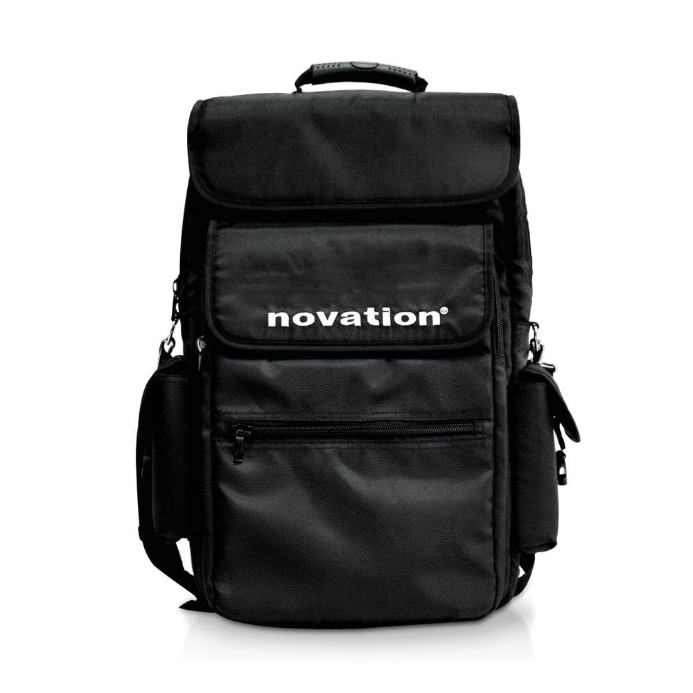 NovationSoft Carry Case for 25-Key MIDI Controller Keyboards, Black