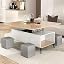 Oak Natural Wood+antique White