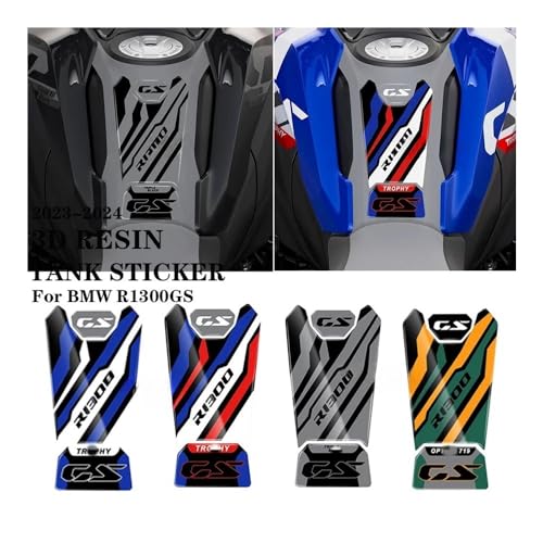 Patin réservoir moto BMW R1300GS 2023 2024 autocollant de protection noir