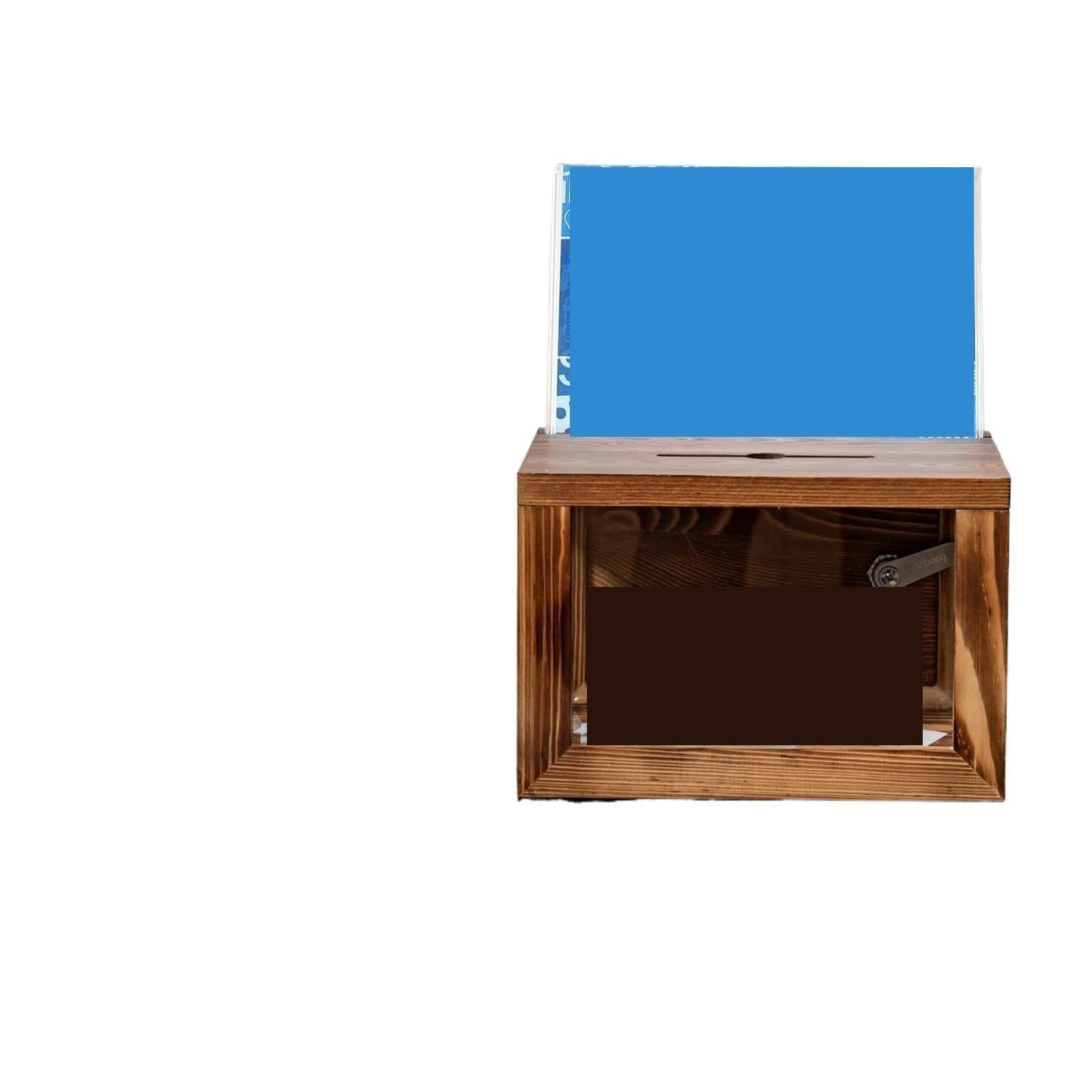 Urna de Madera con Pizarra para Buzones