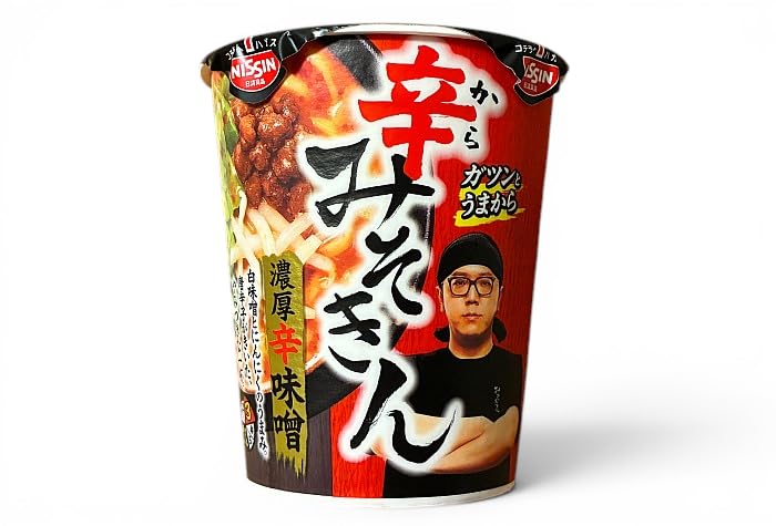 Amazon.co.jp: 【お試し】辛みそきん 濃厚辛味噌 カップ麺 (4個まで