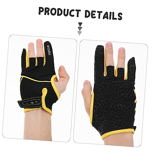 Besportble 1 Pair Winter Gloves Exercise Gloves Warm Gloves For Men Breathable Sports Gloves Breathable Bowling Gloves Anti Gloves Anti- Sports Gloves Wristband Training Gloves Thumb #TOP3
