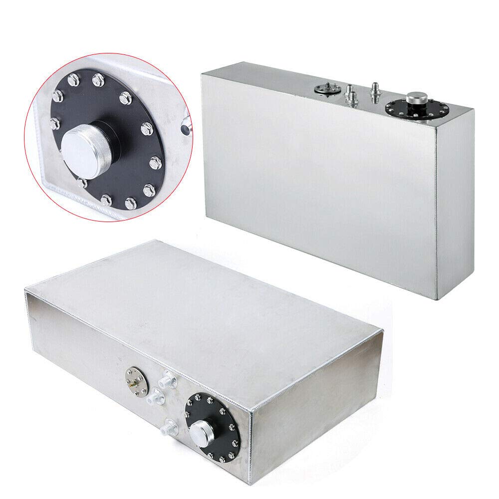 Buy 17 Gallon/65L Top Feed Fuel Cell Tank 70L Universal Aluminum