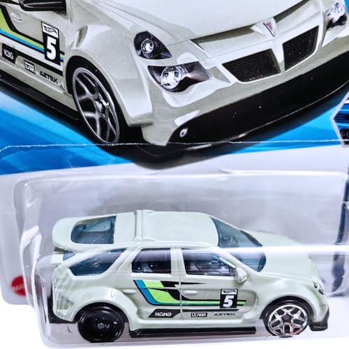Image of Hot Wheels 1:64 Pontiac Aztek Custom Wild Widebody Ages 3 and Up 205 /250 (Green)