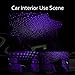 USB Star Projector Night Light, Aevdor Violet Blue Car Ceiling Interior Roof Lights, Bending Freely Adjustable Romantic USB Night Light for Bedroom,Car Ceiling,Party Decoration, Plug and Play