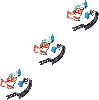 NOLITOY Terno Para Crianças 3Pcs Trens Para Adultos Adutl Brinquedo Brinquedo Para Crianças Brinquedos Trens Adultos Para Crianças Trem De Natal Ternos Infantis Crianças Playset