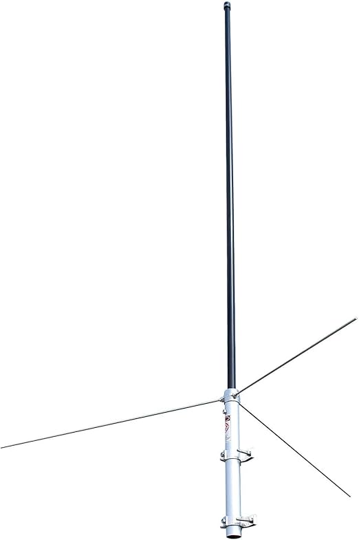 Tram 1487-B 200-Watt 134 MHz to 184 MHz VHF Black Fiberglass Base Antenna with 50-Ohm UHF SO-239 Connector, 4-Feet 10-Inches Tall