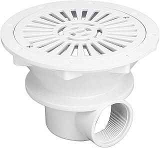 Dreno de piso de drenagem principal para piscina, ralo de piscina, rosca interna de alta eficiência para acessórios