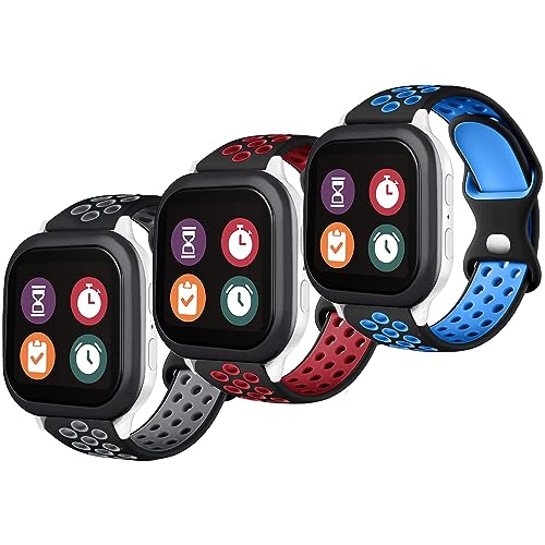 2 Pack Correa Deportiva de Silicona para Smartwatch miniatura 1
