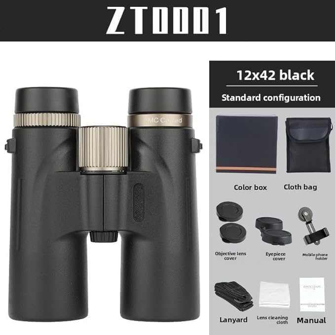 Binoculares 12x42 para visión nocturna Nomobark miniatura 2