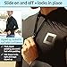 Surf Squared Mens Wetsuit Top Jacket 2mm or 3mm - Neoprene and Nylon Long Sleeve for Warmth & Comfort- Surfing, Snorkeling, All Watersports - w/Extended Back Flap - X-Large - 3 MM
