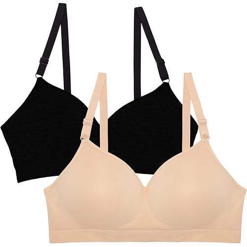 Fruit of the Loom Women's Seamless Wire Free Push-up Bra