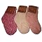 WOWERAT Kinder Socken 'Pferde Classic' – 3er Pack, Handgekettelt, Aus Weicher Baumwolle