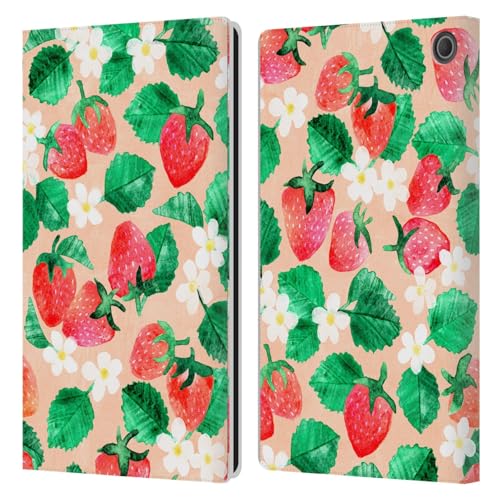 Étui portefeuille Fire Max 11 2023 Micklyn Le Feuvre Fraise Pêche