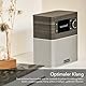 sonoro Stream Internetradio (UKW, Bluetooth, DAB, Spotify, Amazon, Deezer, App, spritzwassergeschützt) Mooreiche/Silber