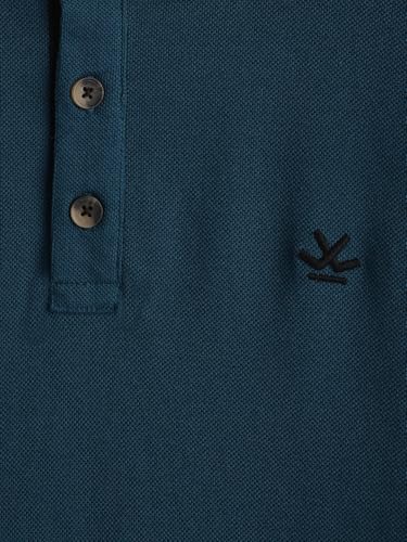 Image of WROGN Men's 100% Cotton Polo T-Shirt | Solid Style | Slim Fit