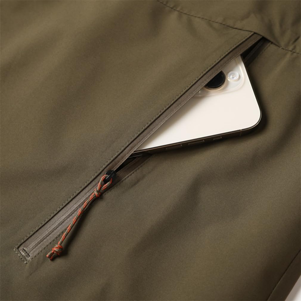waterproof zippered sealable sutures TPU film soft shell hunting fishing jacket Raincoat