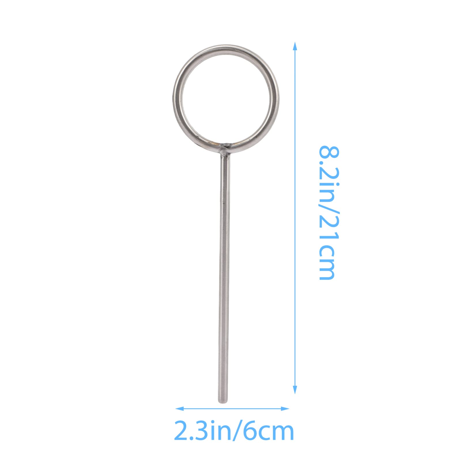 CIYODO Chemical Reaction Support Ring Steel Ring Stand Extension for Chemical Test 60mm