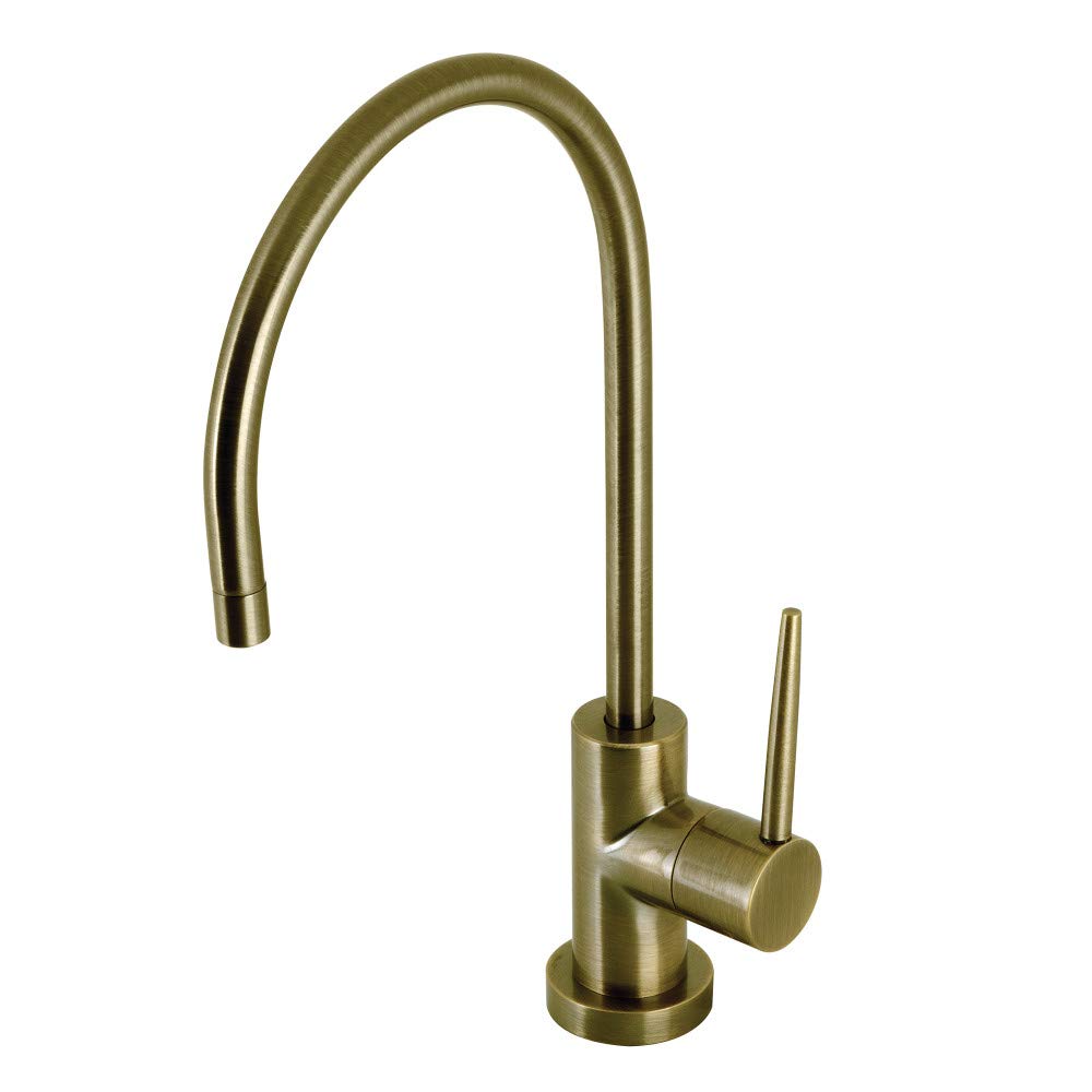 Photo 1 of Kingston Brass KS8196NYL New York Single-Handle Cold Water Filtration Faucet, Polished Nickel