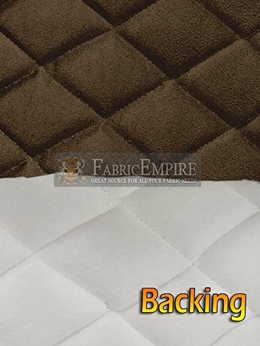 Miniatura 2 de The Yard - Tela de gamuza de microfibra Passion de 2 x 3 pulgadas, tapicería acolchada con respaldo de espuma, 52 pulgadas de ancho, vendido por The