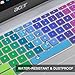 Colorful Keyboard Cover for Acer Chromebook Spin 311 714 C733 CP311 512/Chromebook 11 CB3-131 CB3-132 CP311 C738T CB5-132T/Chromebook Spin 713 CP713 R13 CB5-312T/Acer Chromebook 14 15.6