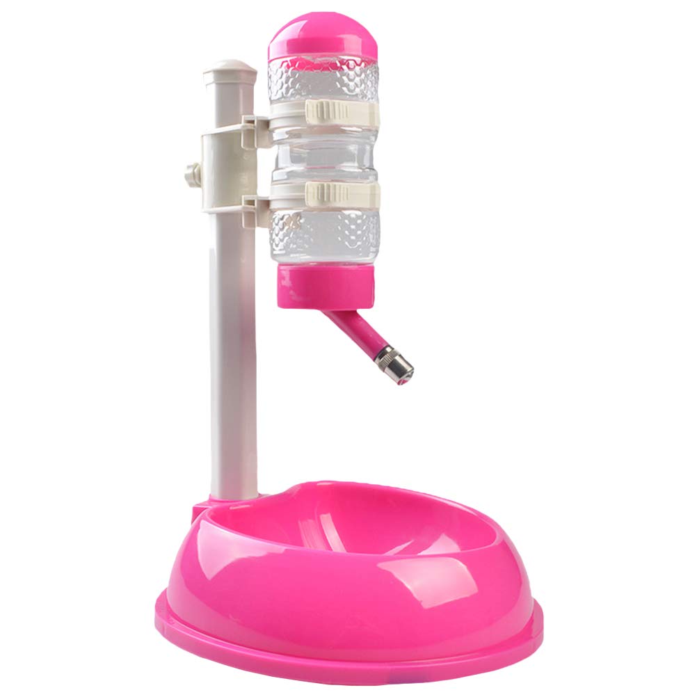jojofuny Alimentador Automático y Cuenco Desmontable de 500ml para Mascotas Dispensador de Agua de PP y PVC Adecuado para Perros y Gatos