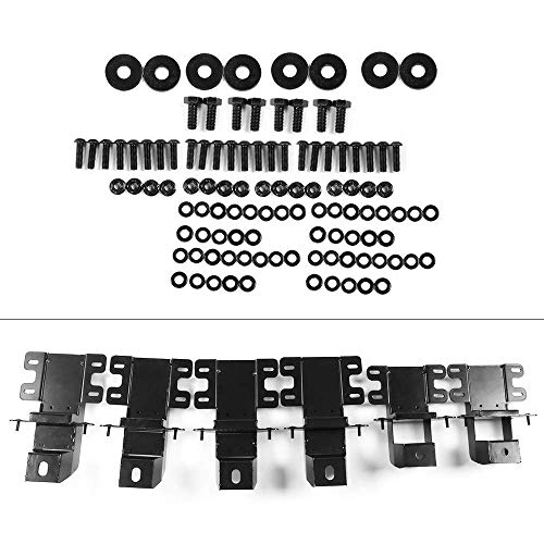 Estribos texturizados negros para Jeep Wrangler JL 2018-2026 miniatura 7