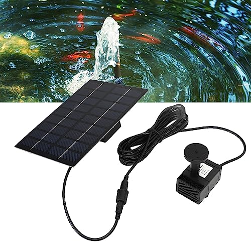 Bomba de estanque solar con malla anti-obstrucción para evitar atascos 4