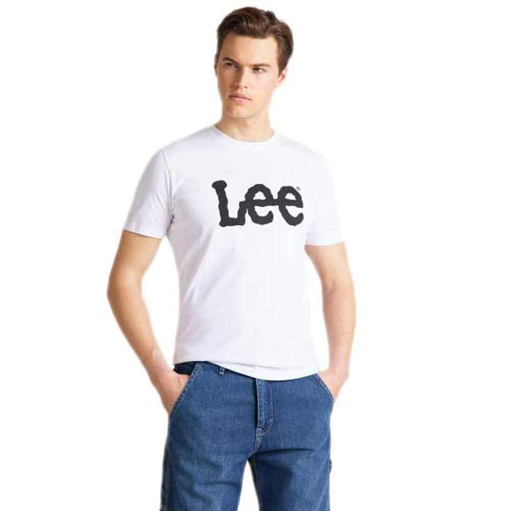 Lee Men's Wobbly Logo TEE Jeans, White (White 12), XX-Large
