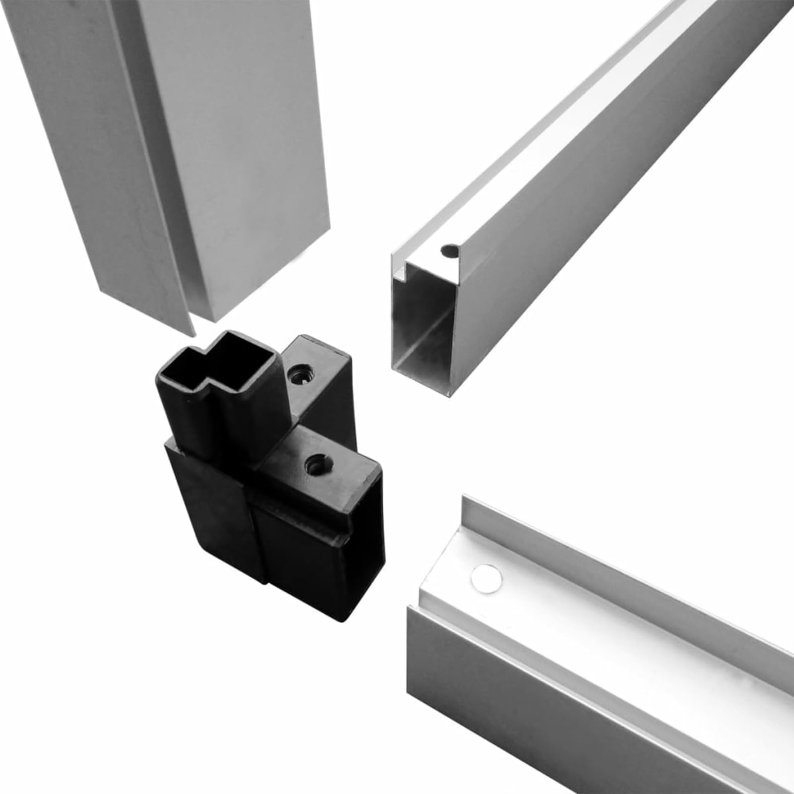 Homgoday Szklarnia ogrodowa, wzmocniona aluminiowa szklarnia z podstawową ramą 9,025 m², szklarnia ogrodowa szklarnia ogrodowa szklarnia balkonowa szklarnia do ogrodu szklarnia do roślin