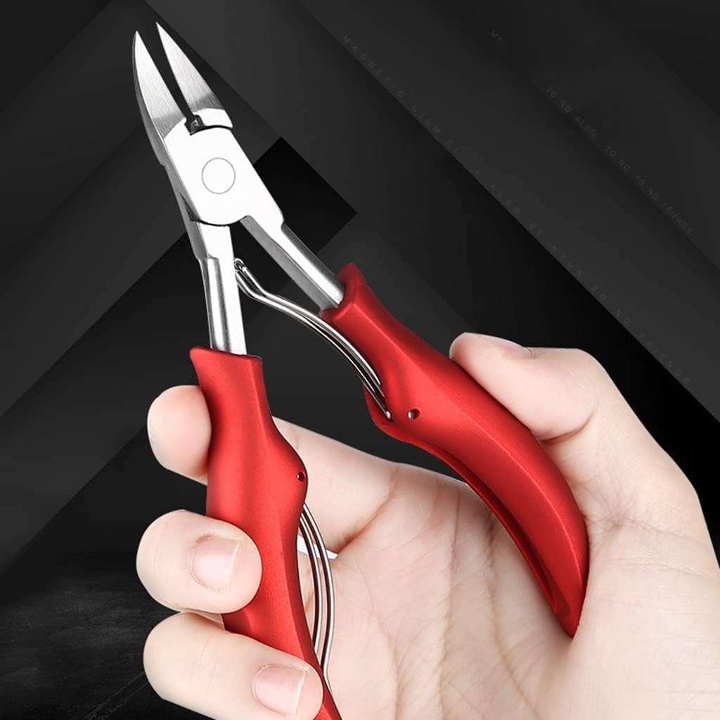 Feet Toenail Clippers Professional Ingrown Toe Nail Clippers Men Seniors Pedicure Cutters(Black)