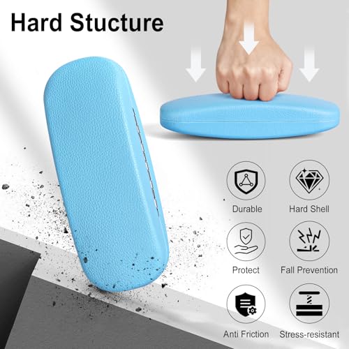 Image of RayLove Unisex Hard Shell Eyeglasses Cases, Protective Case For Glasses