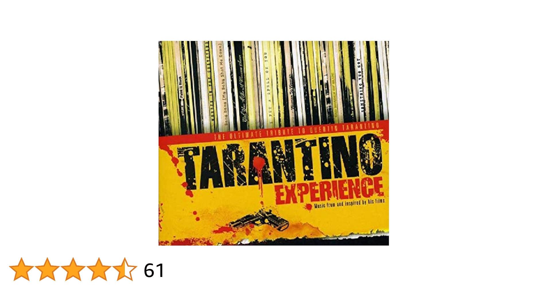 TARANTINO EXPERIENCE レコード Various Artists - The Tarantino Experience Reloaded (Vinyl 2xLP)