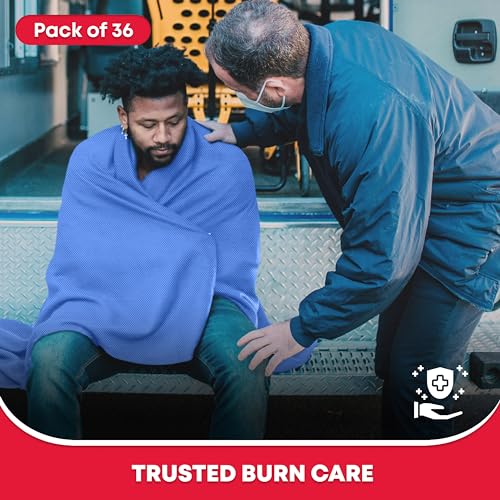 Image of Ever Ready First Aid Sterile Burn Sheet Blanket - 60 inchx 90 inch (36 Count)