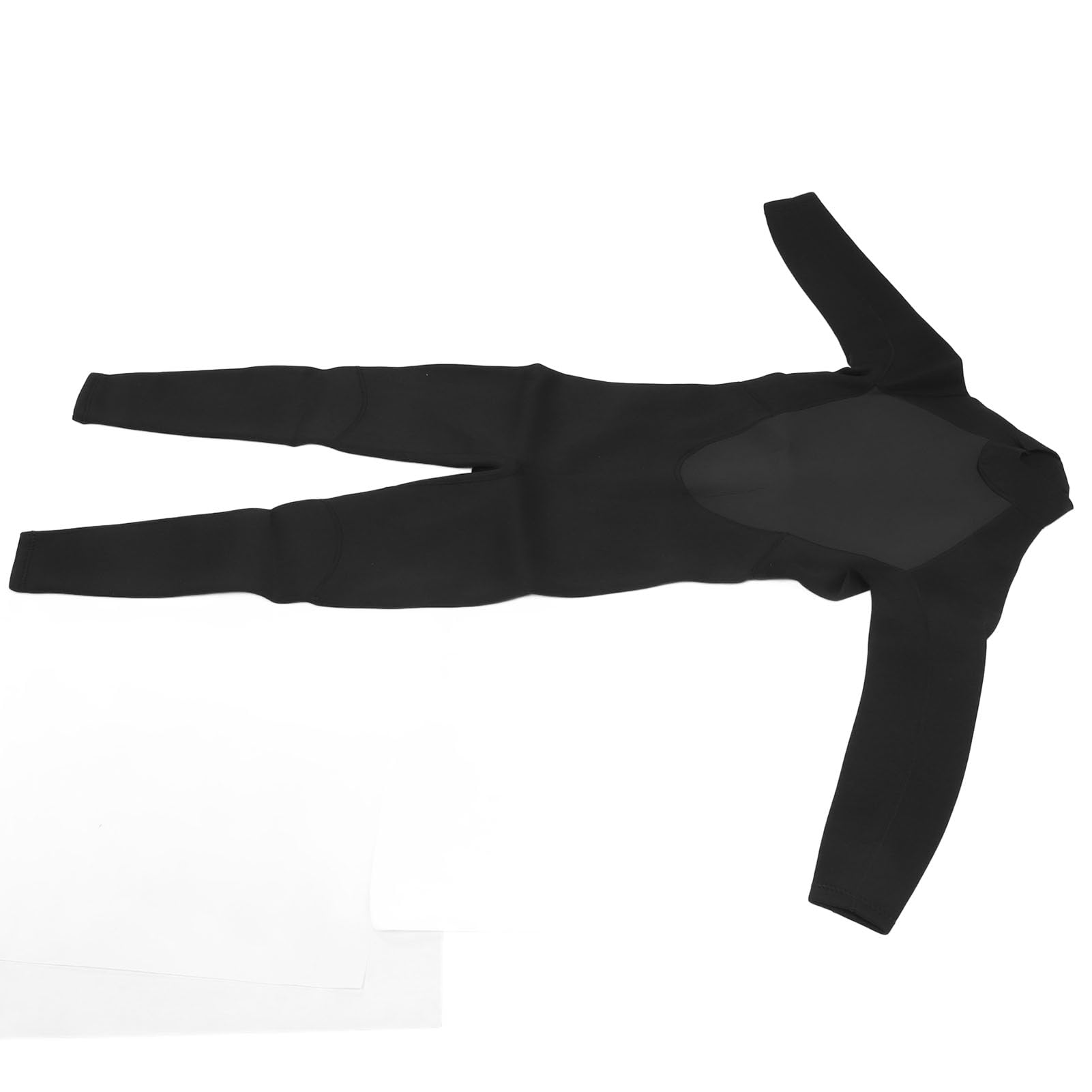 Generic 1 Sztuka 5mm Kombinezon Neoprenowy Izolacja Termiczna Kombinezon do Nurkowania do Snorkelingu Surfingu Czarny Odporny na Promieniowanie UV Sportów Wodnych