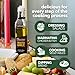 Benissimo Roasted Garlic Herb Infused Oil, All Natural Gourmet Cooking Oil with Slow-Roasted Garlic and Aromatic Herbs, Perfect for Sautéing, Dipping, Drizzling, 8.1 fl oz
