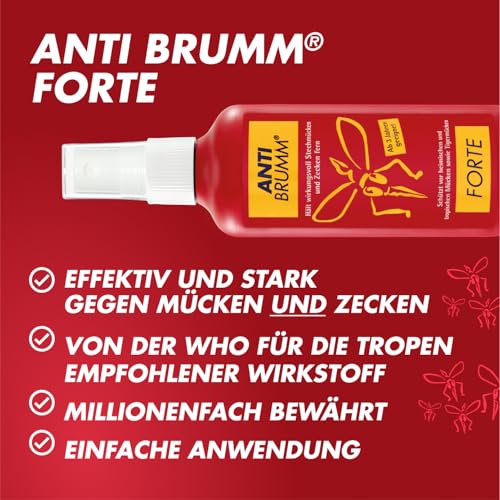 ANTI-BRUMM forte Pumpzerstäuber (3x 150ml)