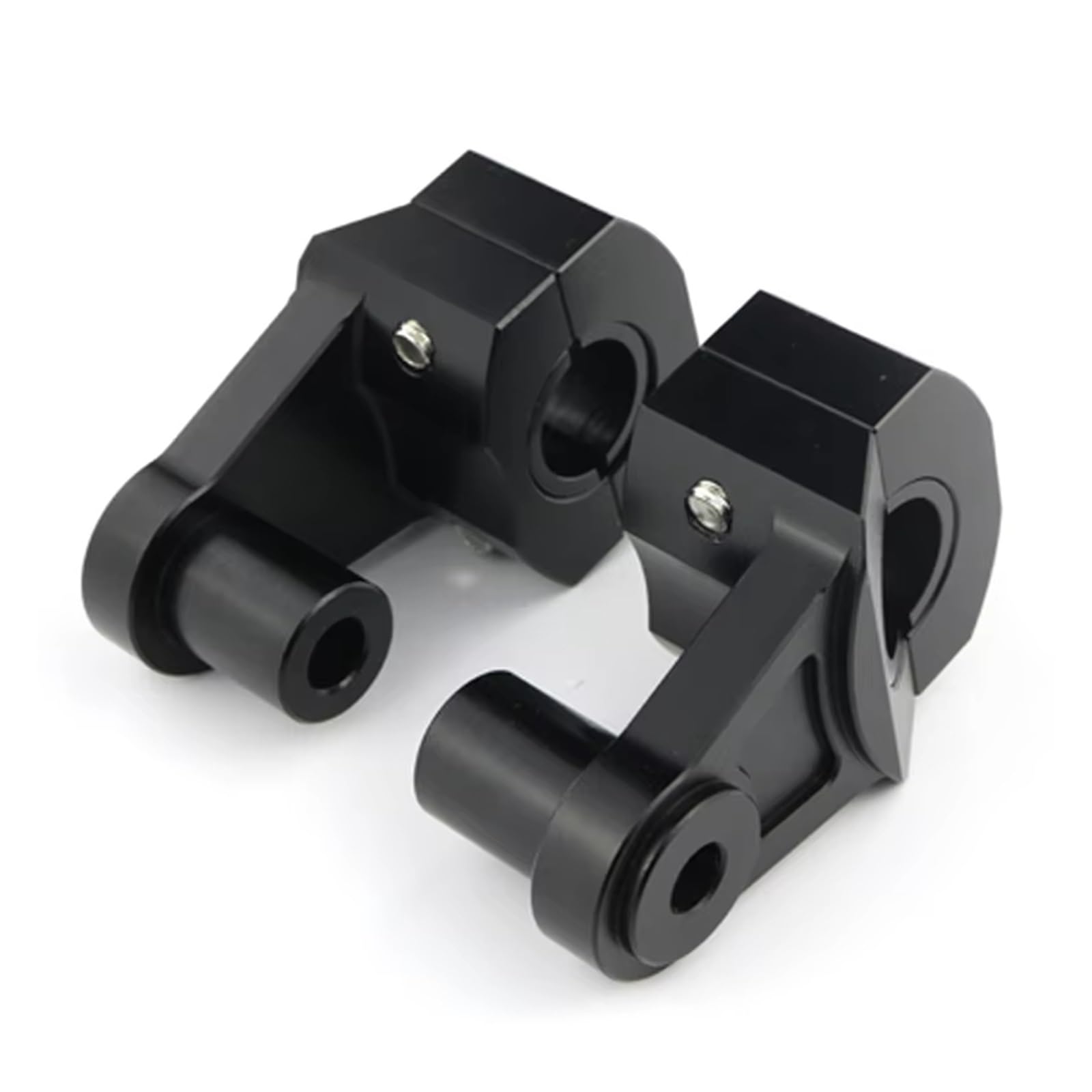 Para G310R 2017 2018 2019 22mm 7/8 "elevadores Manillar Motocicleta Elevadores Montaje Barra Gruesa Aluminio Moto Manillar Elevador(Negro)