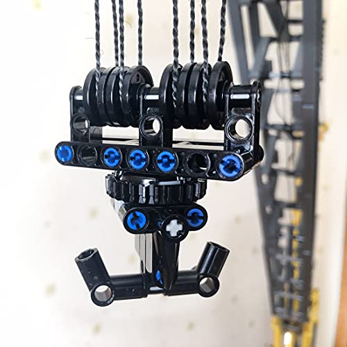 Spide Extra groß Raupenkran Baukasten mit Motorsatz, 3846PCS Kabelgesteuert Kran Bausatz, Maschinenbau Baufahrzeug… – Bild 8