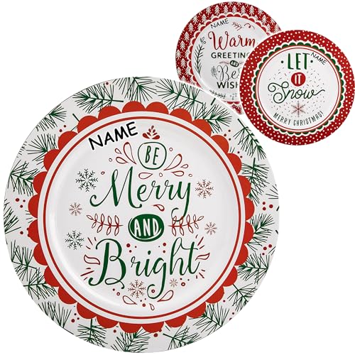 alles-meine.de GmbH Teller/Platzteller - Weihnachten - Verschiedene...