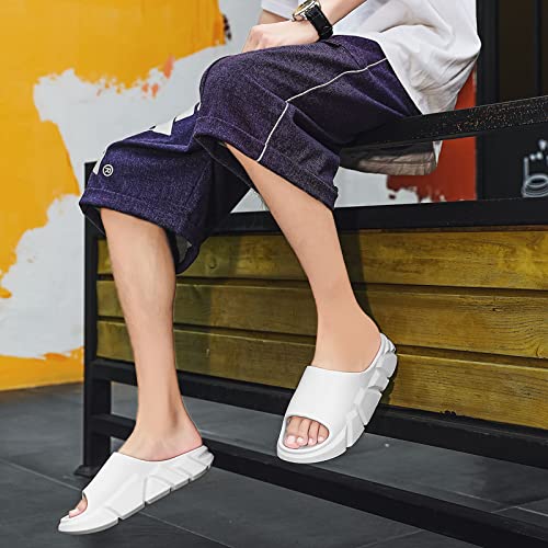 Pillow Slippers for Women and Men,Cloud Slippers Shower Shoes women Non-Slip Soft Thick Sole Home House Cloud Cushion comfy slippers for women2