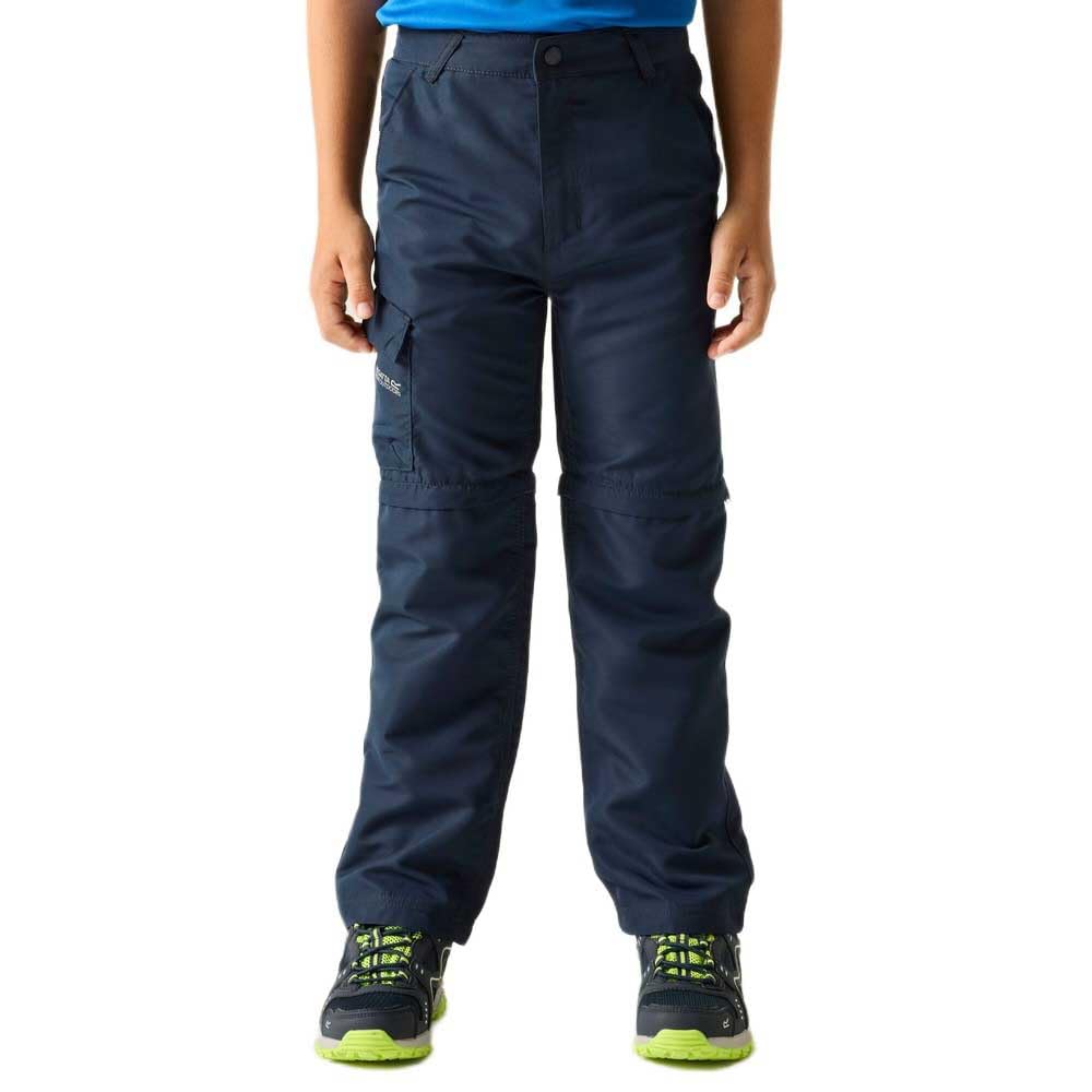 Regatta  Kids Kids Sorcer Zip Off Iii Quick-Drying Trousers - Navy - 6-7 Years