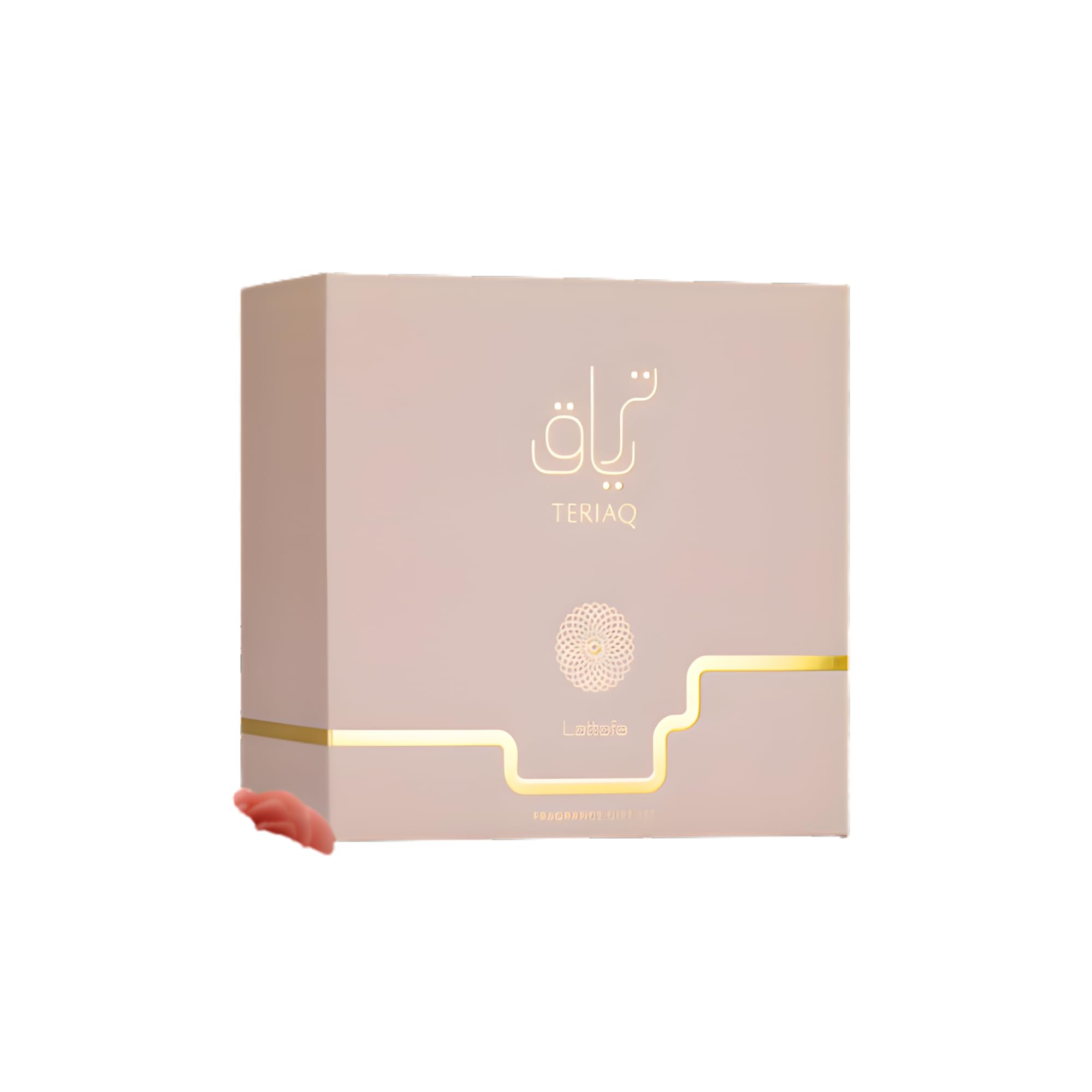 Lattafa Teriaq - Set regalo – Eau de Parfum da 100 ml, spray da viaggio da 12 ml e spray per capelli da 50 ml | Set di profumi arabi a lunga durata per uomini e donne