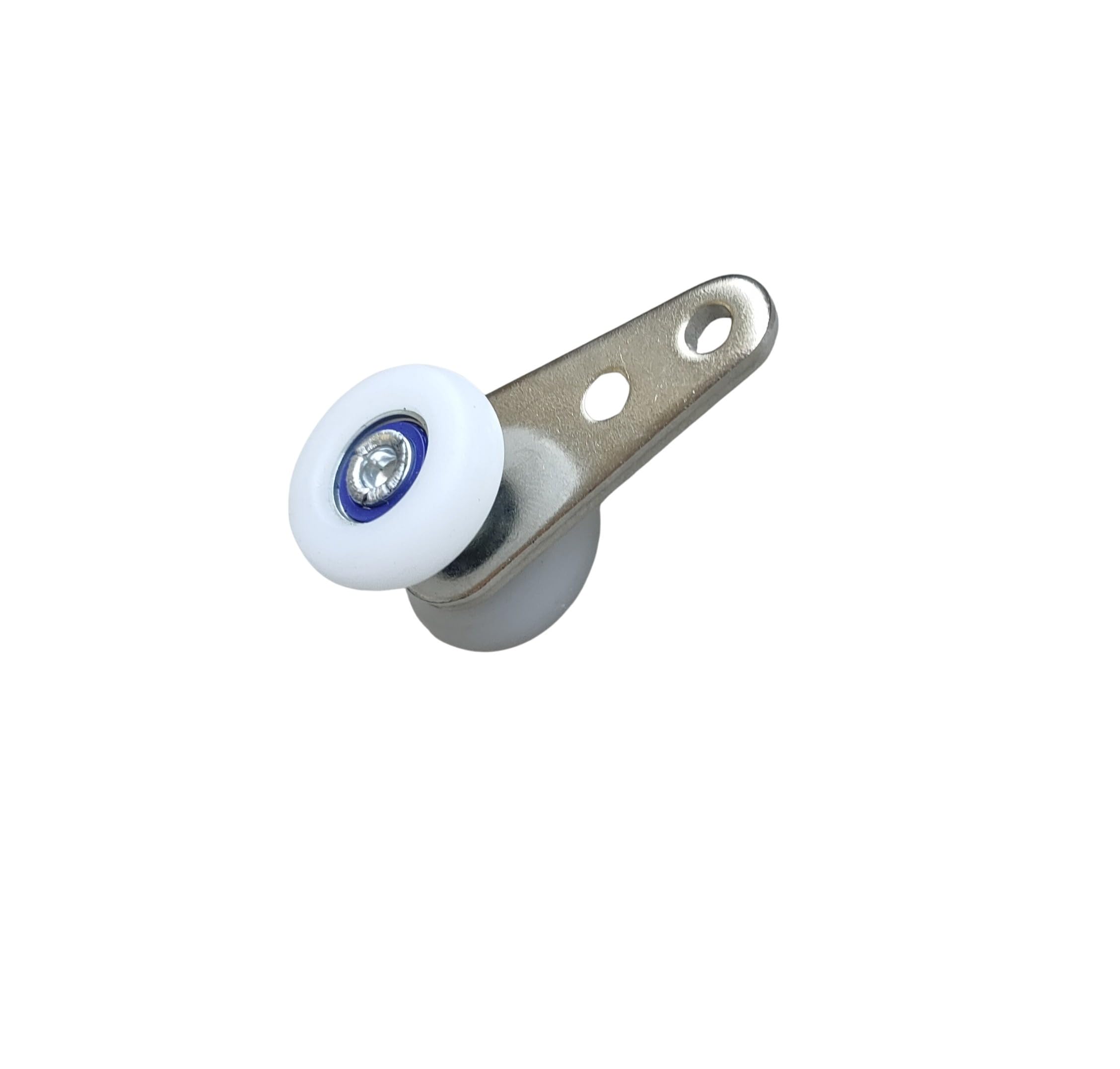 Produktbild von Hegapro Laufrolle 25 Mm – 2 Stück Für Schiebetüren & Laufschienen, Silber, NEU