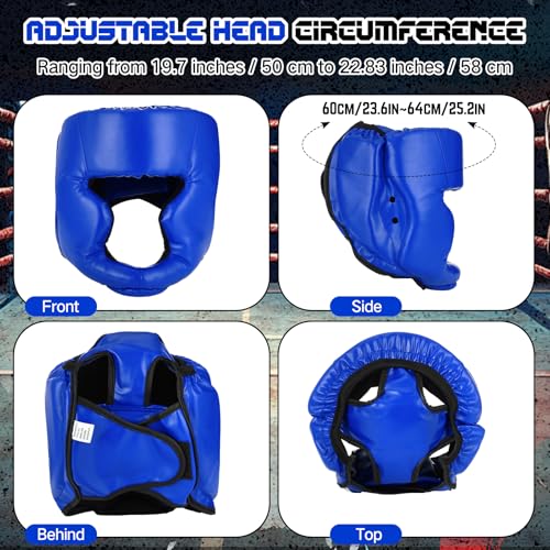 Image of Arrowbash Boxing Headgear and Gloves Set for Kids 6oz Boxing Gloves and Wrestling Headgear Sparring Equipment for Boxing Kickboxing Muay Thai BJJ Karate Training
