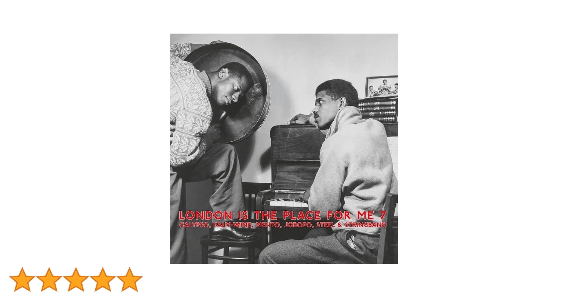 英2LP Various London Is The Place For Me Part 7: Calypso, Palm Wi HJRLP77 Honest Jons /00476 London Is The Place For Me 7 (Calypso, Palm-Wine, Mento