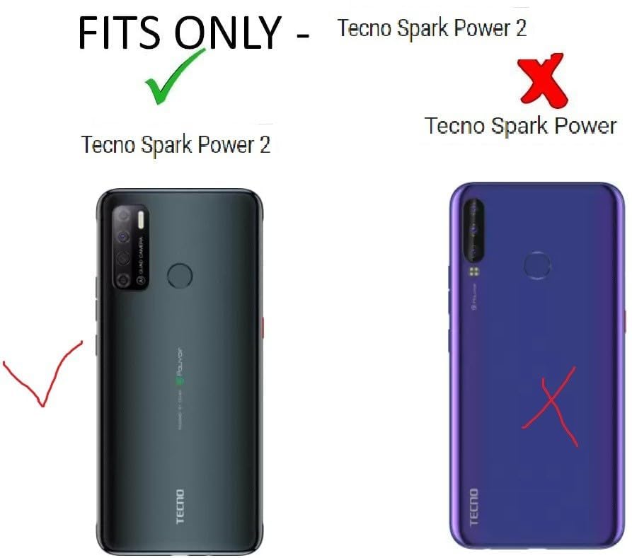 Bintage Combo 2 Flip Cover for Tecno Spark LC7 Pack of 2 - Image 5
