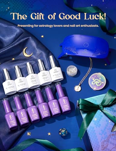 Image of Beetles The Ophiuchus Sign Lucky Box Ophiuchus Zodiac Gel Nail Polish Kit